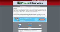 Desktop Screenshot of processinformation.net